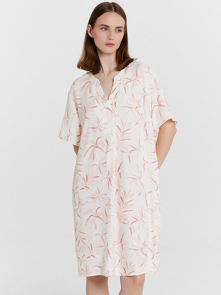 Изображение товара Сорочка Mark Formelle 512083 (р.170-92-98, листики на молочном)