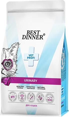 Изображение товара Сухой корм для кошек Best Dinner Vet Profi Urinary (7кг)
