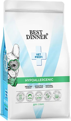Изображение товара Сухой ветеринарный корм для собак Best Dinner Vet Profi Hypoallergenic (2кг)