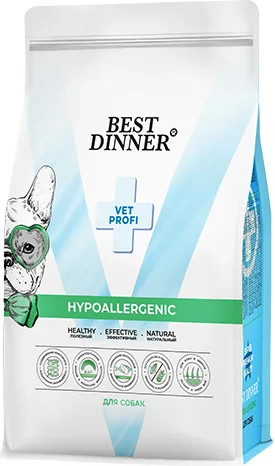 Изображение товара Сухой ветеринарный корм для собак Best Dinner Vet Profi Hypoallergenic (2кг)