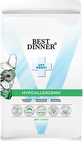Изображение товара Сухой ветеринарный корм для собак Best Dinner Vet Profi Hypoallergenic (12кг)