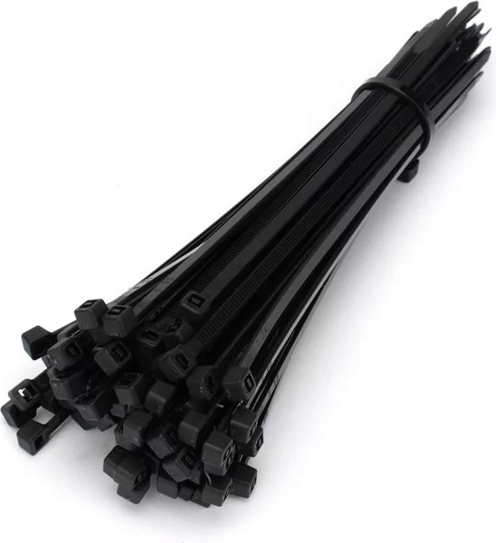 Изображение товара Стяжка для кабеля Милен 300x3.6мм / CLM3630B (100шт, черный)