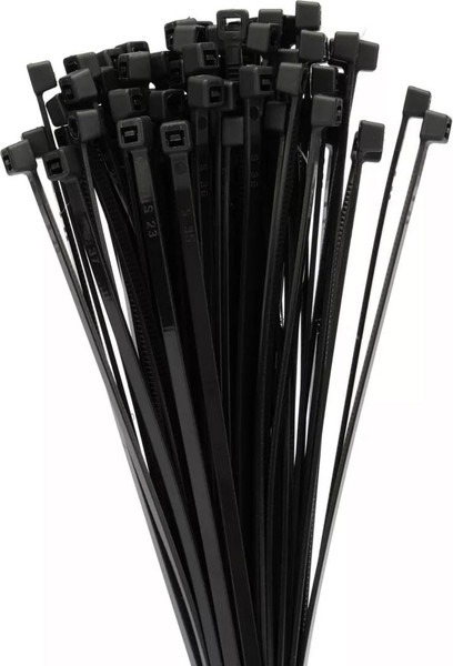 Изображение товара Стяжка для кабеля Милен 300x3.6мм / CLM3630B (100шт, черный)