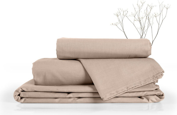 Изображение товара Комплект постельного белья Verossa Melange 1.5сп / 775841 (70x70, Praline)