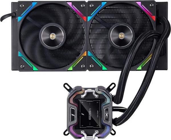 Изображение товара Кулер для процессора 1stPlayer X-240 / X-240-BK (черный)