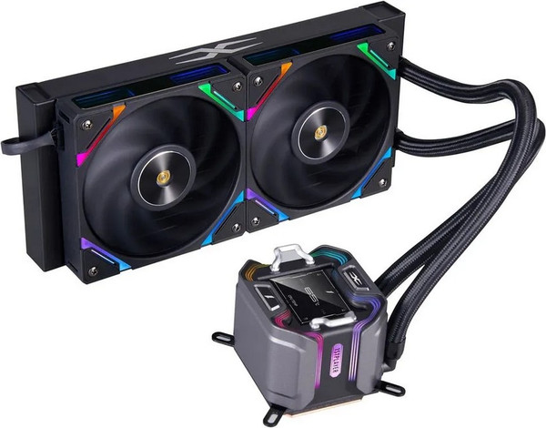 Изображение товара Кулер для процессора 1stPlayer X-240 / X-240-BK (черный)