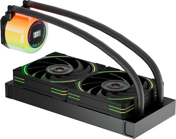 Изображение товара Кулер для процессора 1stPlayer CC 240 / CC-240-BK (черный)
