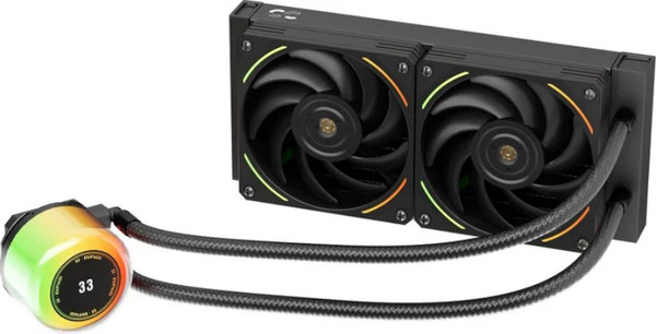 Изображение товара Кулер для процессора 1stPlayer CC 240 / CC-240-BK (черный)
