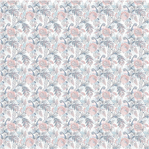 Изображение товара Скатерть Verossa 144x200 / 757401 (птички серые)