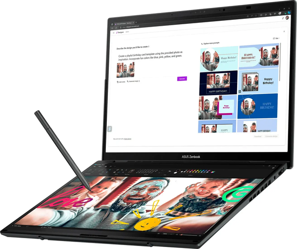 Изображение товара Ноутбук Asus Zenbook Duo UX8406CA-PZ234W (Inkwell Gray)