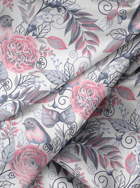 Изображение товара Кухонный фартук Verossa 75x62 / 757402 (птички серые)