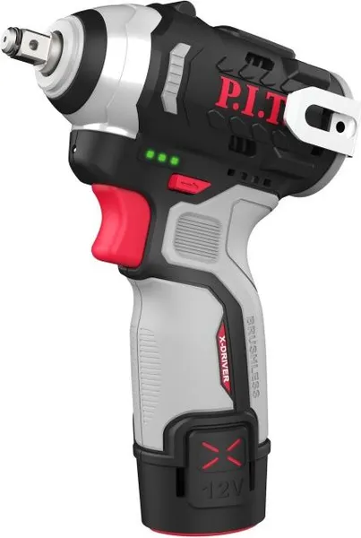 Изображение товара Аккумуляторный гайковерт P.I.T PIW12K-120A + PK12-2.0