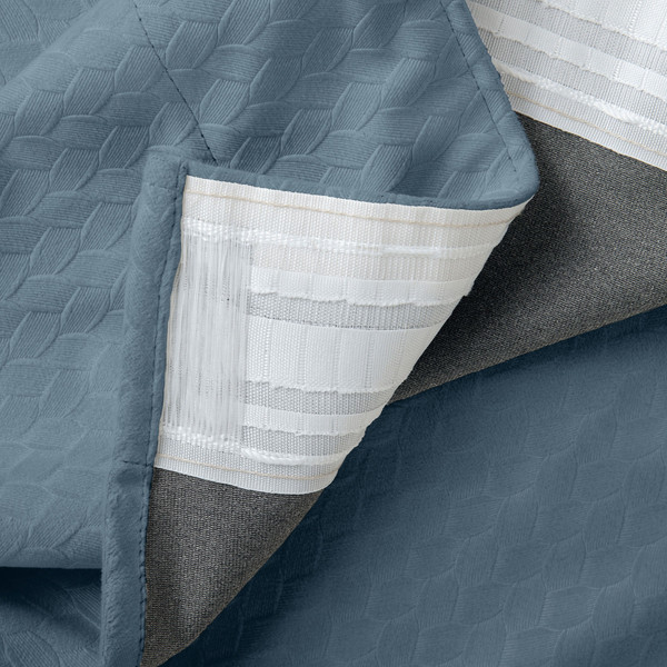 Изображение товара Комплект штор Волшебная ночь Бархатный Блэкаут / 930788 (2шт, светлый маренго)