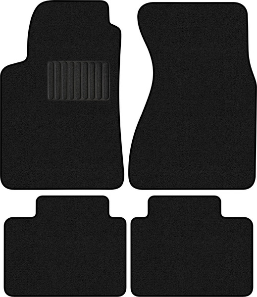 Изображение товара Комплект ковриков для авто Alicosta 0106_1_PR-6 для Audi A8 I седан/D2 1994-2002 (ворс, черный)