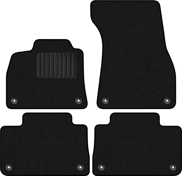 Изображение товара Комплект ковриков для авто Alicosta 1745_1_PR-6 для Audi E-Tron I SUV 2019-н.в. (ворс, черный)