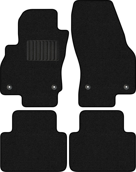 Изображение товара Комплект ковриков для авто Alicosta 2173_1_PR-6 для Audi Q3 II SUV/F3 2019-н.в. (ворс, черный)
