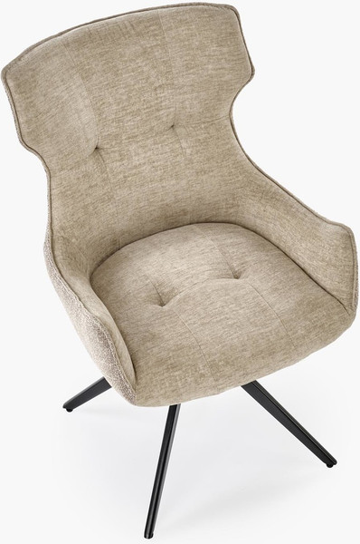 Изображение товара Стул Halmar K573 (бежевый/черный)