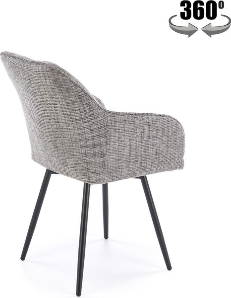 Изображение товара Стул Halmar K576 (серый/черный)