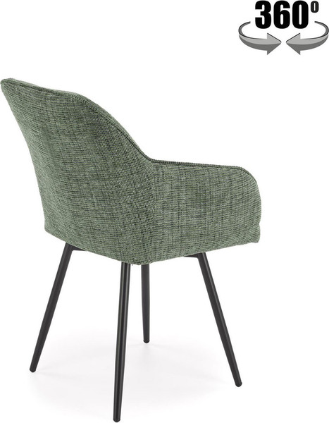 Изображение товара Стул Halmar K576 (оливковый/черный)