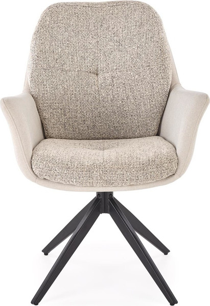 Изображение товара Стул Halmar K591 (светло-серый/черный)