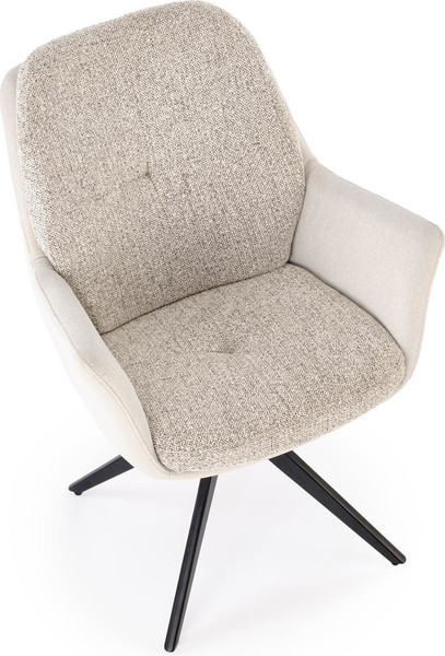 Изображение товара Стул Halmar K591 (светло-серый/черный)