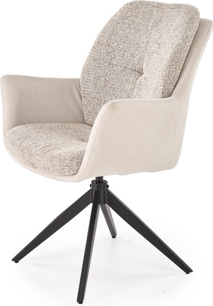 Изображение товара Стул Halmar K591 (светло-серый/черный)