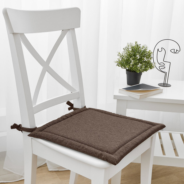 Изображение товара Подушка на стул Волшебная ночь 40x40 / 764723 (шоколад)