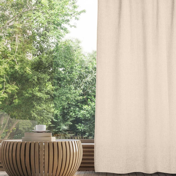 Изображение товара Штора Волшебная ночь Рогожка 200x270 / 779399 (жемчуг)