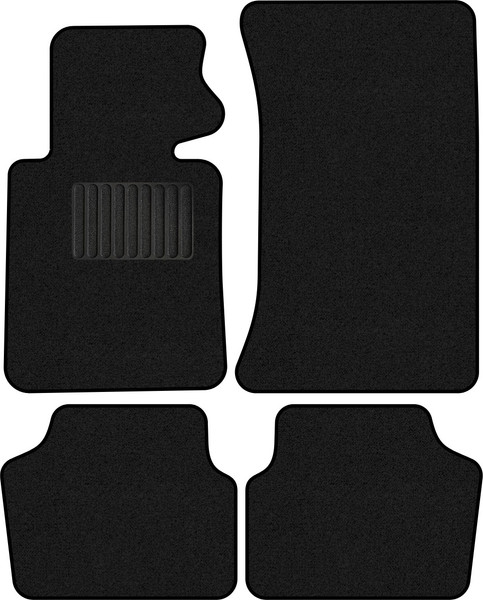 Изображение товара Комплект ковриков для авто Alicosta 0143_1_PR-6 для BMW 3-Series IV седан/E46/4 1998-2005 (ворс, черный)