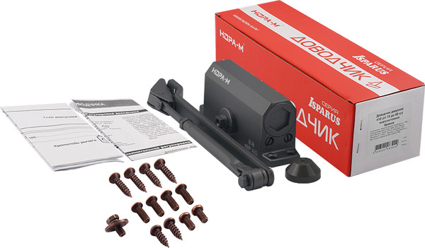 Изображение товара Доводчик с рычагом Нора-М Isparus 410 (графит 7016)