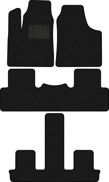 Изображение товара Комплект ковриков для авто Alicosta 2167_1_PR-6 для Aito M7 I SUV/гибрид +3ряд 2022-н.в. (ворс, черный)