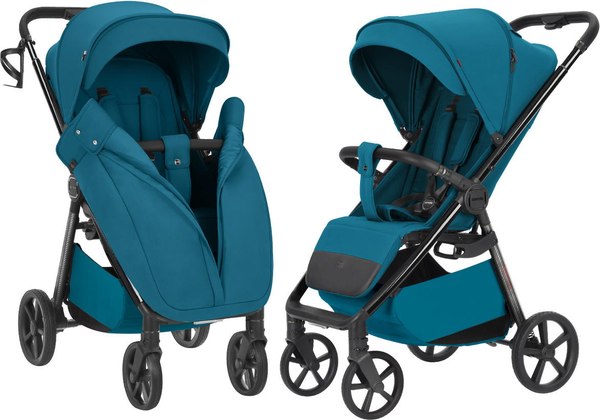 Изображение товара Детская прогулочная коляска Carrello Bravo Carbon CRL-5530 (Azure Blue)