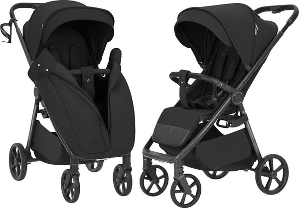 Изображение товара Детская прогулочная коляска Carrello Bravo Carbon CRL-5530 (Deep Black)