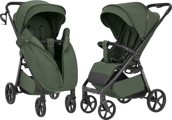 Изображение товара Детская прогулочная коляска Carrello Bravo Carbon CRL-5530 (Tropic Green)