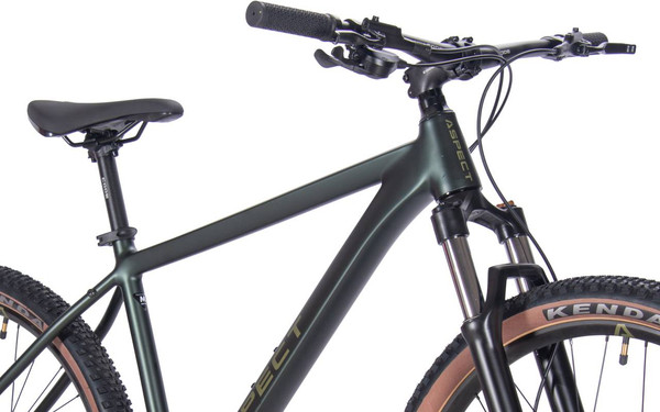 Изображение товара Велосипед Aspect Cobalt Pro 27.5 2025 (M 18, зеленый)