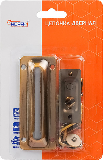 Изображение товара Цепочка дверная Нора-М №4 (матовый кофе)