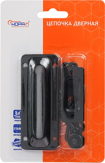 Изображение товара Цепочка дверная Нора-М №4 (черный)