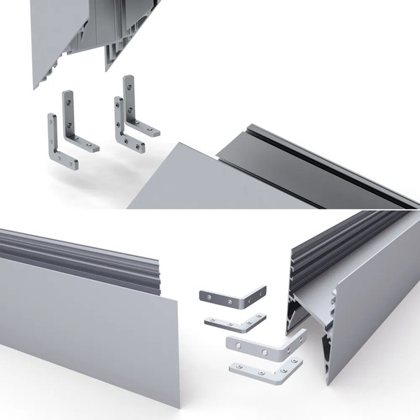 Изображение товара Соединитель профилей для шинопровода Arlight ALU-90HOR угловой / 024194