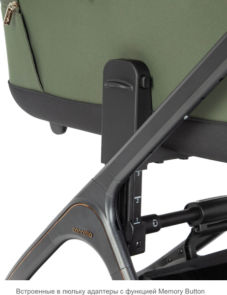 Изображение товара Детская универсальная коляска Carrello Vector 2 в 1 CRL-6551 (Field Green)