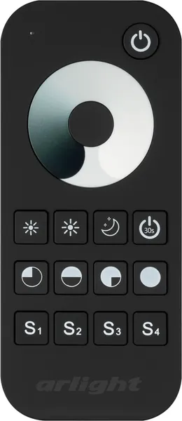 Изображение товара Пульт для светильника Arlight SMART-R24-DIM Black / 031934