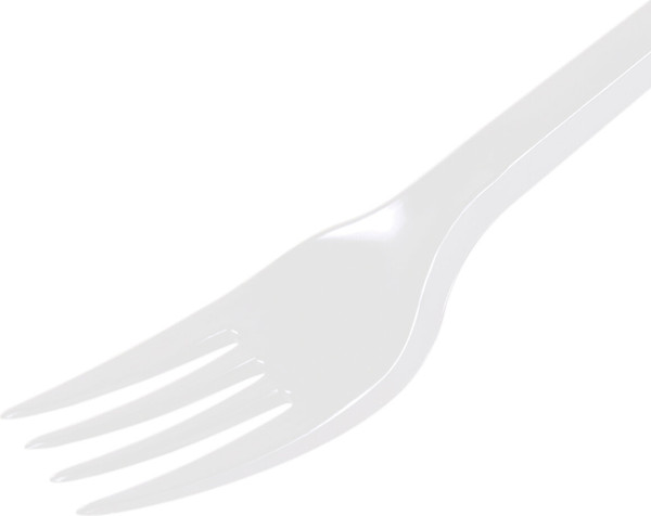 Изображение товара Набор одноразовых вилок Laima 603078 (100шт, белый)