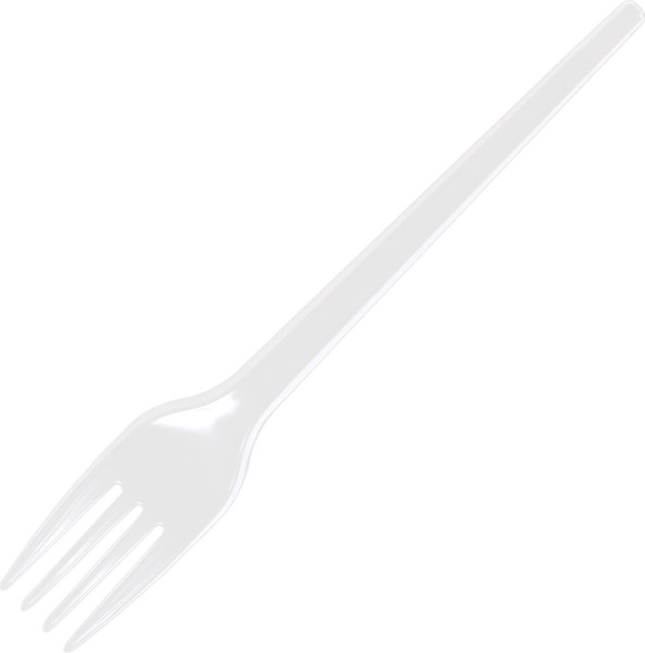 Изображение товара Набор одноразовых вилок Laima 603078 (100шт, белый)