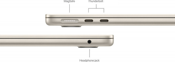 Изображение товара Ноутбук Apple MacBook Air 13” M3 8C CPU 8C GPU/16GB/512GB SSD MXCU3 A3113 (Starlight)