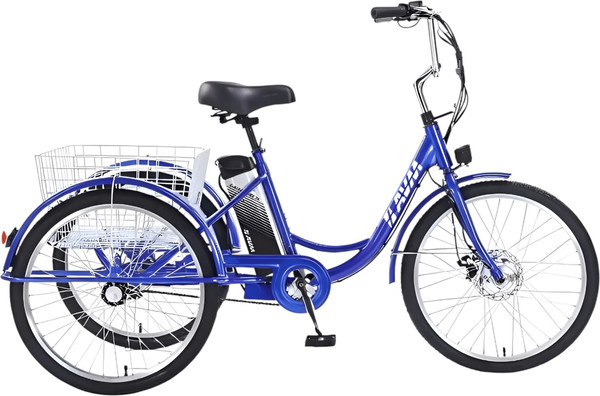 Изображение товара Электровелосипед AVM E-Alfa Trike 24 (синий)