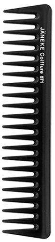 Изображение товара Расческа Janeke Coiffure для нанесения геля 19cм (чёрный)