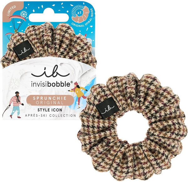 Изображение товара Резинка для волос Invisibobble Sprunchie Apres Ski Jacquard