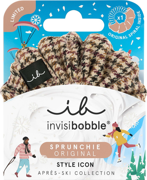 Изображение товара Резинка для волос Invisibobble Sprunchie Apres Ski Jacquard