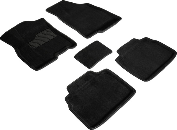 Изображение товара Комплект ковриков для авто Seintex 98397 (черный)