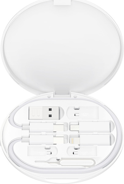 Изображение товара Зарядное устройство беспроводное XO CX031 15W органайзер (белый)