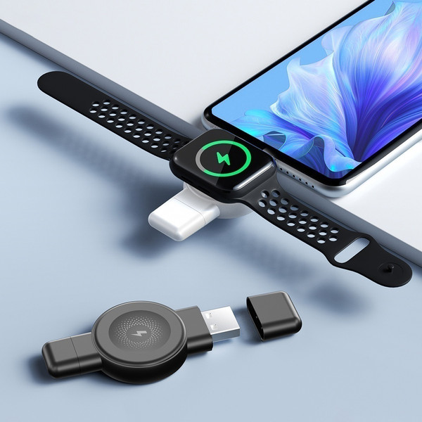 Изображение товара Зарядное устройство беспроводное XO CX026 для часов Type-c (черный)